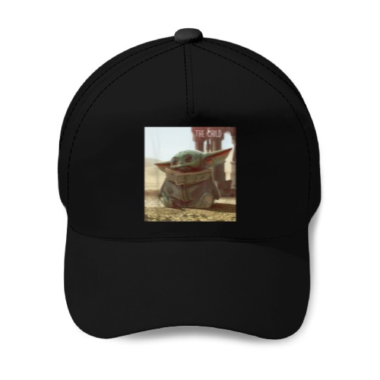 Star Wars The Mandalorian The Child Cute Scene Baseball Caps