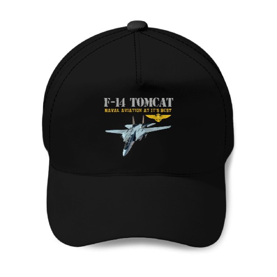 F 14 Tomcat Naval aviation Baseball Caps