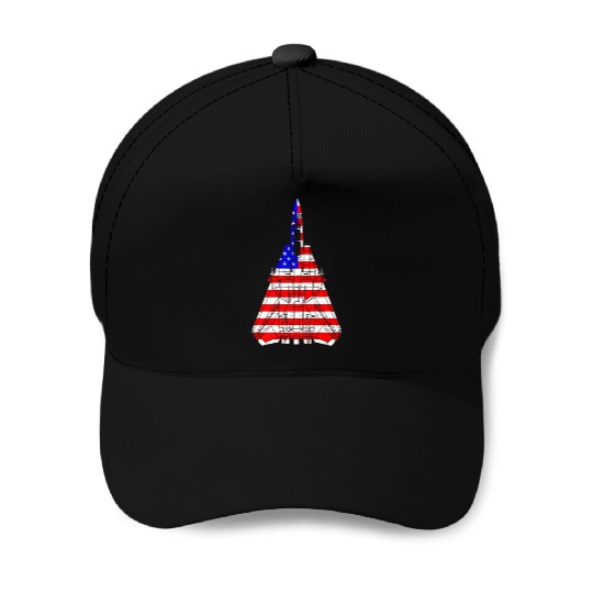 United States F 14 Tomcat Flag Baseball Caps