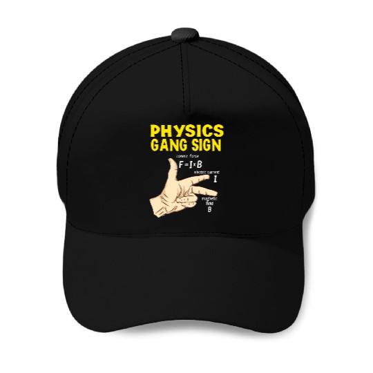 Gang Sign Physics Baseball Caps
