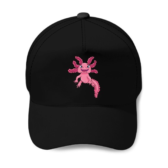 Axolotl Baseball Caps