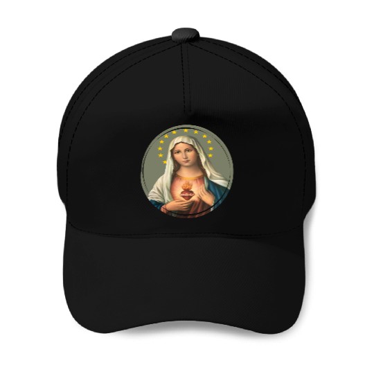 Virgin mary madonna maria ave maria catholic bibel Baseball Caps