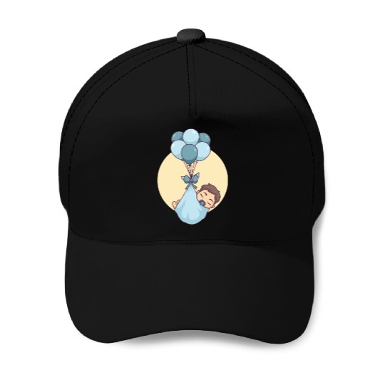 Miscellaneous Baby Boy In Blue Baseball Caps