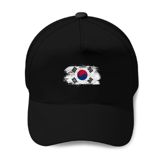 South Korea vintage flag Baseball Caps