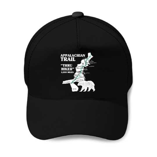 Thruh Hiker, Appalachian Trail - US Trail Baseball Caps