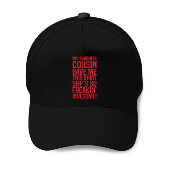 cousin Baseball Caps