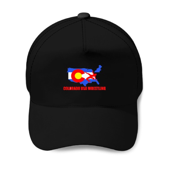 Team USA Wrestling Colorado Division Baseball Caps