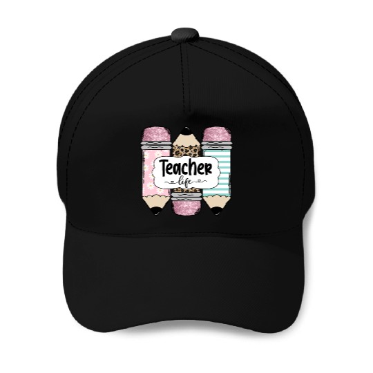 Teacherlife sublimation Baseball Caps