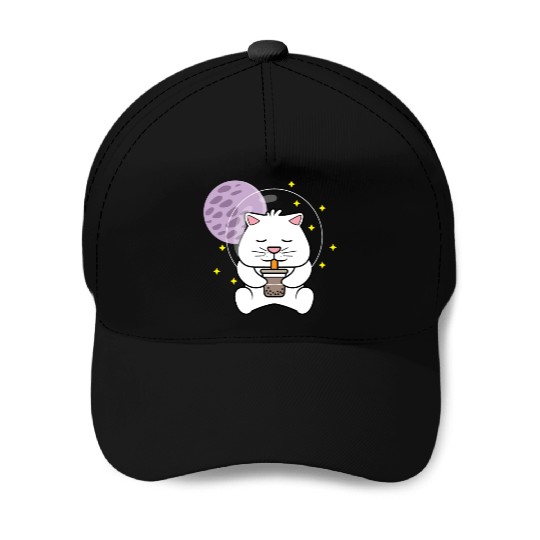 Kawaii Cat Space Pet Lover Gift Baseball Caps