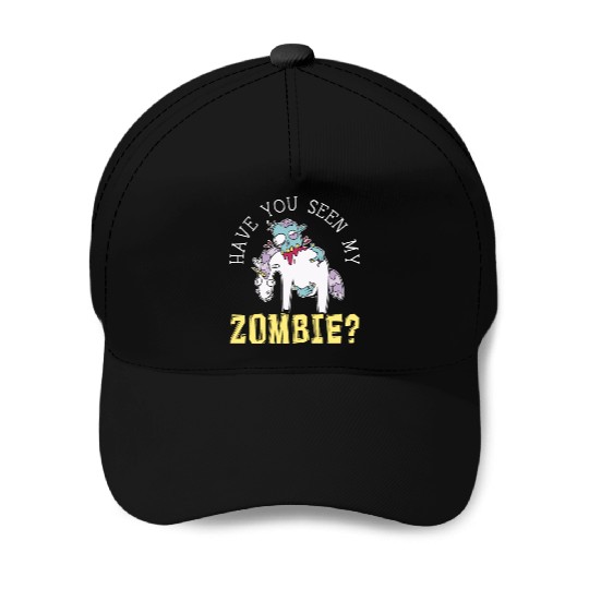 Have You Seen My Zombie Halloween Trick Or Treat Baseball Caps