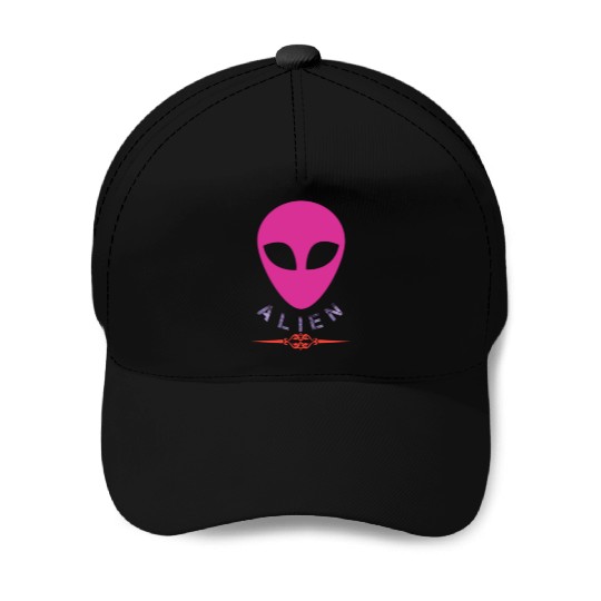 Alien design Baseball Caps