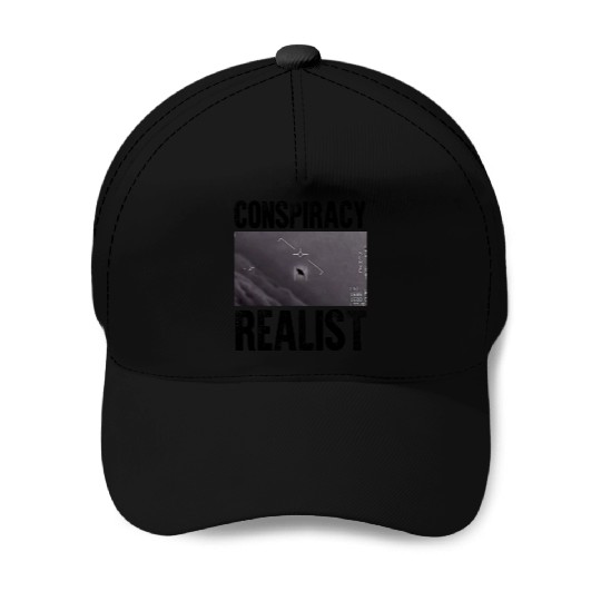 Conspiracy Realist I Want To Believe Believer Baseball Caps