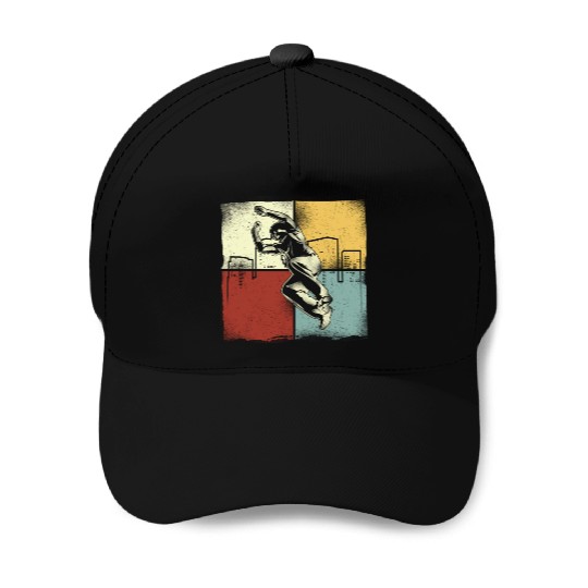 Parkour Free Running Traceur Retro Baseball Caps
