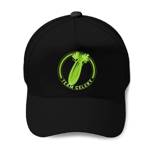 Celery Vegetable Baseball Caps, Team Celery Baseball Caps,