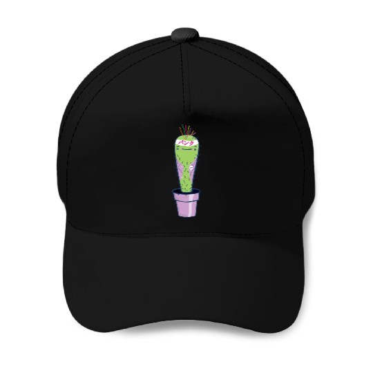 Punk rock cactus. Baseball Caps