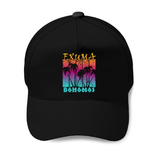 Exuma Bahamas Baseball Caps