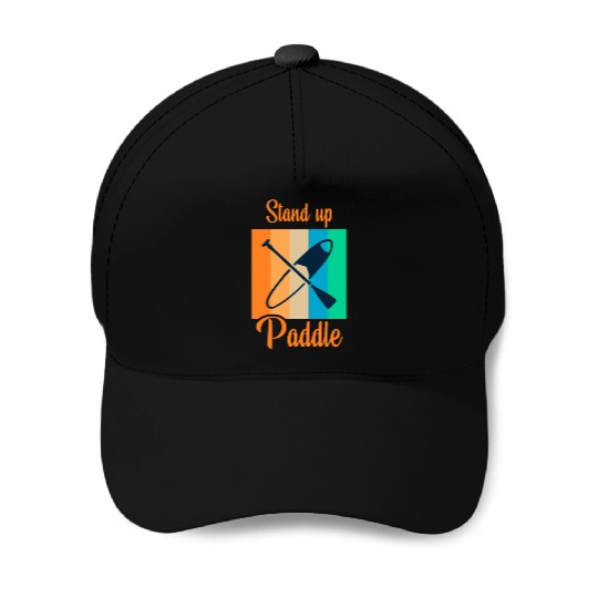 standup paddle Baseball Caps