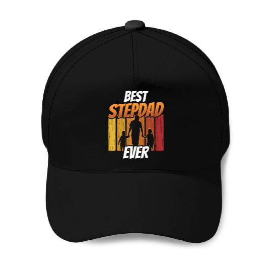 Best Stepdad Ever Fathers Day Step Dad Stepfather Baseball Caps