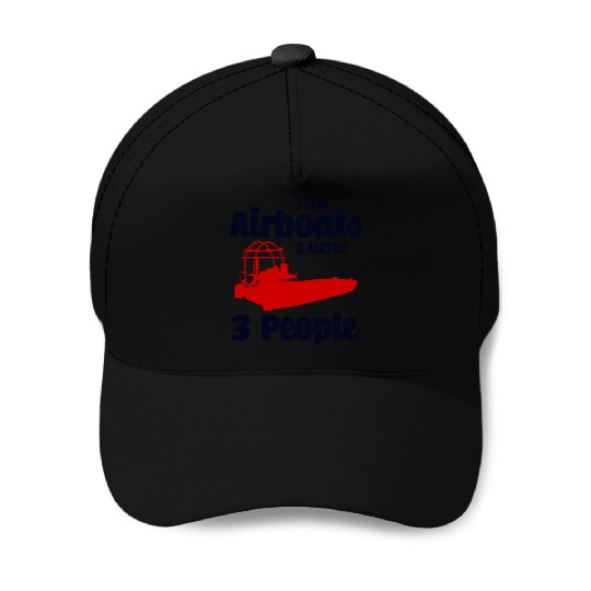 Airboat Fanboat Airboating Planeboat Swamp boat Baseball Caps
