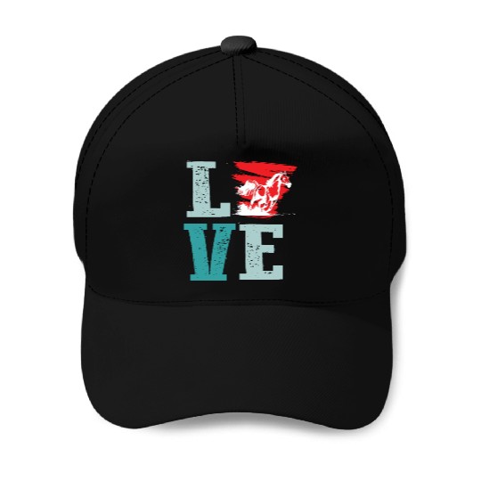 Horse Girl Horseback Riding Pony Lover Ranch Owner Baseball Caps