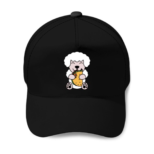 Poodle Taco Lover Baseball Caps