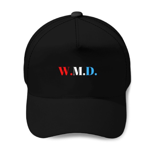 WMD (Red, White and Blue Pro USA version) Baseball Caps