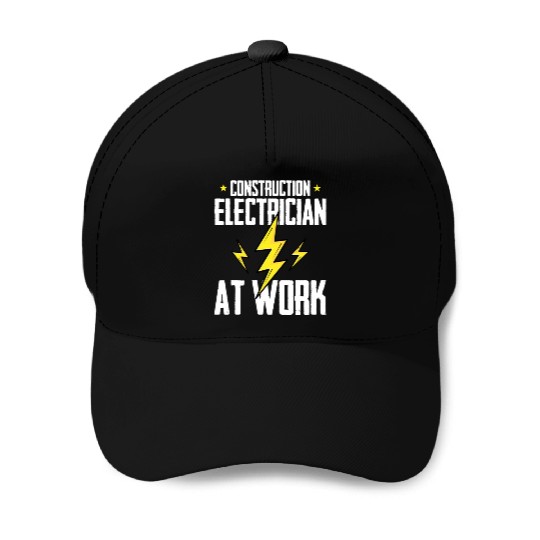 Electrician Electrical Engineer Lineman Baseball Caps