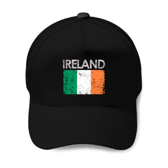 Vintage Ireland Irish Flag Pride Baseball Caps