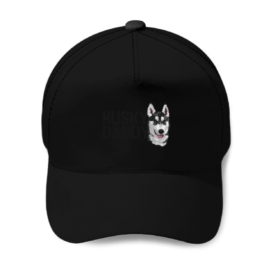 husky daddy Baseball Caps