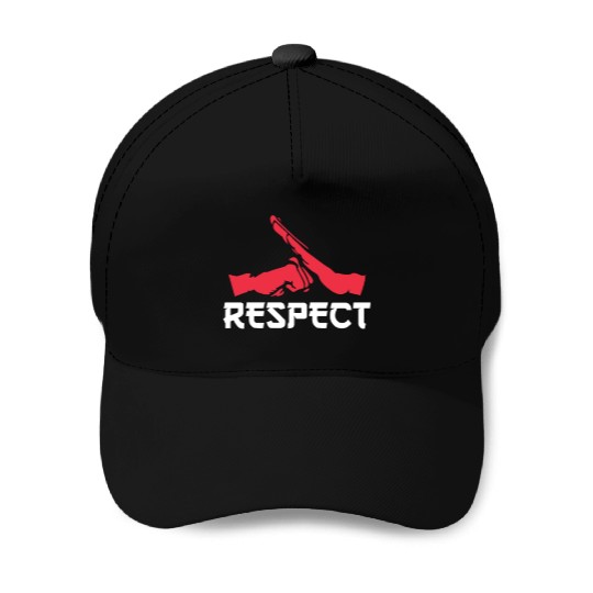 Respect Kung Fu Baseball Caps