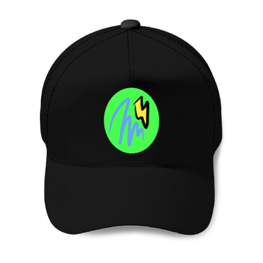 Tornado and Thunder design Baseball Caps