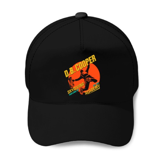 DB Cooper Skydiving Academy Baseball Caps