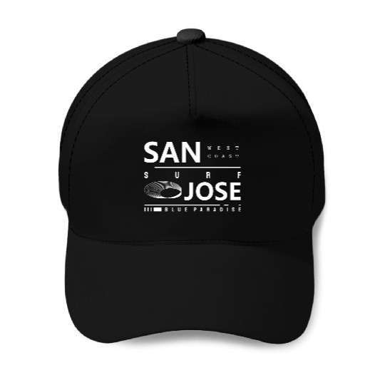 San Jose Urban Street Design Baseball Caps