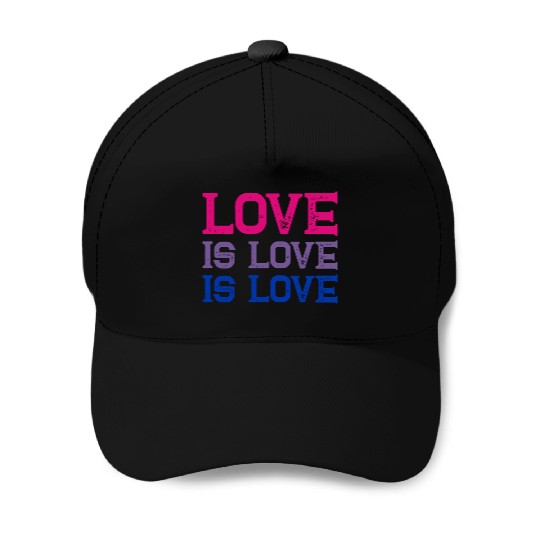 Love is Love is Love Baseball Caps
