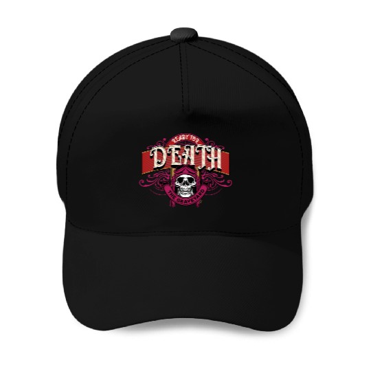 Death:The Graveyard Baseball Caps