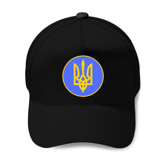 Ukraine trident Baseball Caps