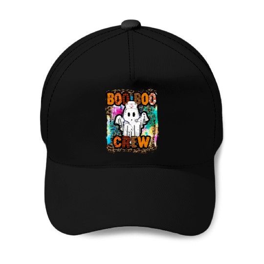 Halloween Boo Boo Crew Tie Dye Baseball Caps