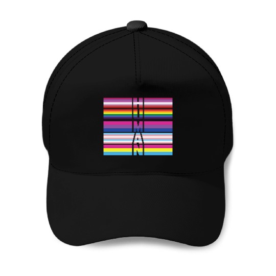 LBGT Flag Gay Pride Human Baseball Caps