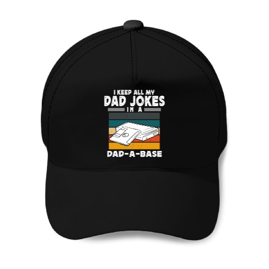 Dad Joke Data Scientist Pun Computer Science Baseball Caps