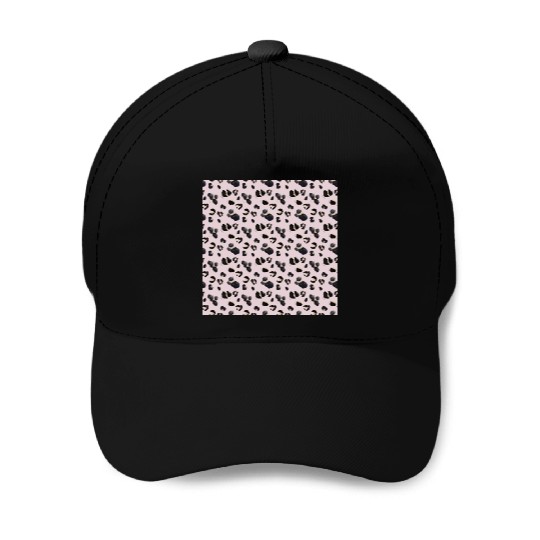 Cheetah Animal Print Pink Pattern Baseball Caps