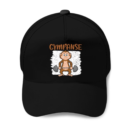 Gympanse Chimpanzee Monkey Animal Zookeeper Baseball Caps