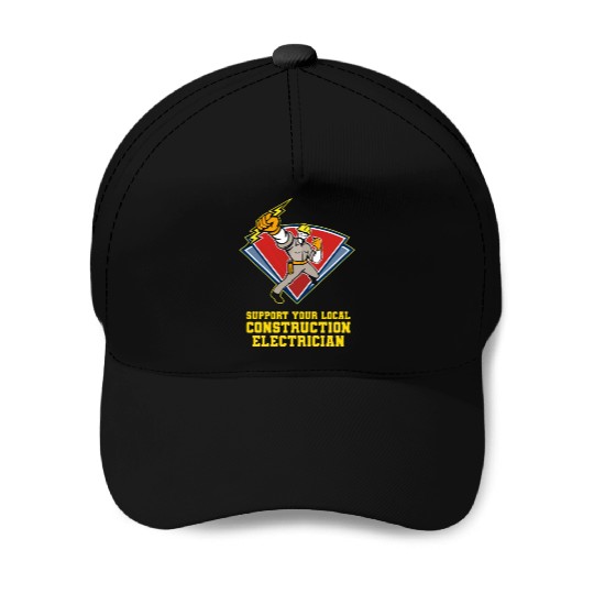 Electrician Electrical Engineer Lineman Baseball Caps