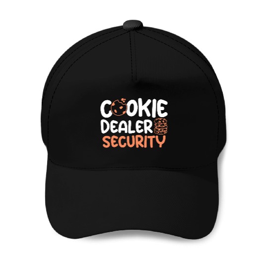 Cookie Dealer Security Sweet Cookies Baking Baker Baseball Caps