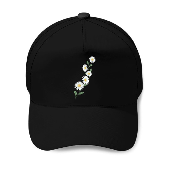 Daisy Flower Baseball Caps