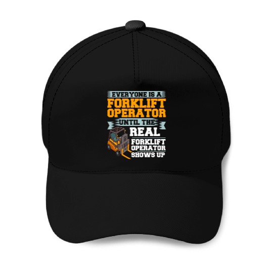 Forklift Operator Driver Lift Truck Training Baseball Caps