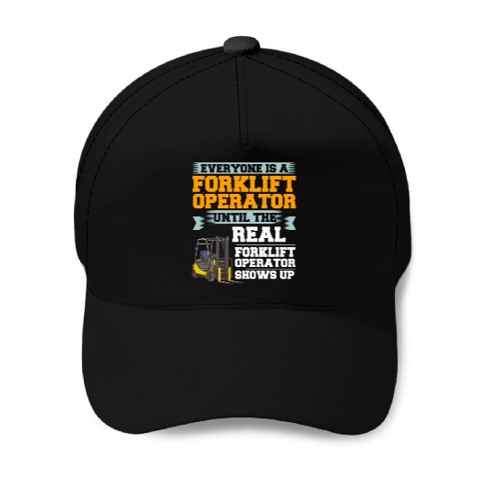 Forklift Operator Driver Lift Truck Training Baseball Caps