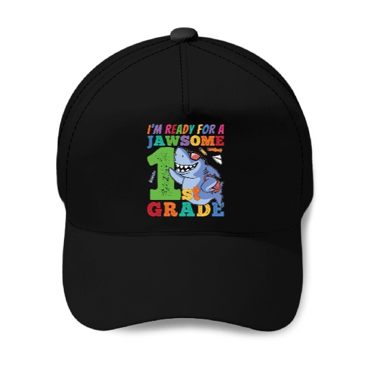 First Grader Awesome Back To School Lifestyle Gift Baseball Caps