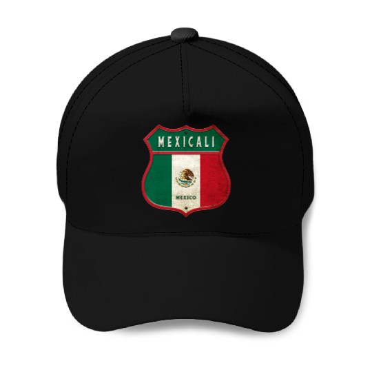 Mexicali Mexico crest design Baseball Caps