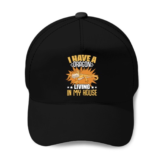 Funny Bearded Dragon Pet Humor For Reptile Fans Baseball Caps