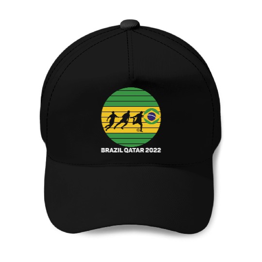 Brazil Soccer Baseball Caps,